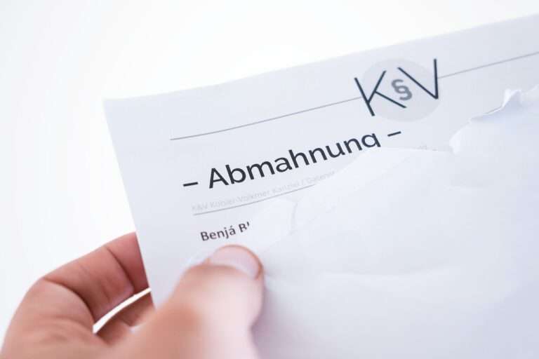abmahnung